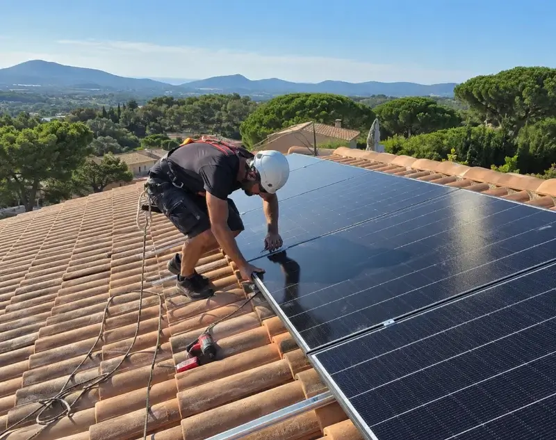 Installateur panneaux solaires Portes-lès-Valence — pose photovoltaïque sur toiture